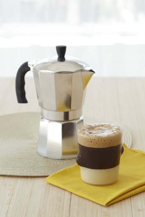 IMUSA, B120-43V, Aluminum Espresso Stovetop Coffeemaker 6-cup, Silver N3