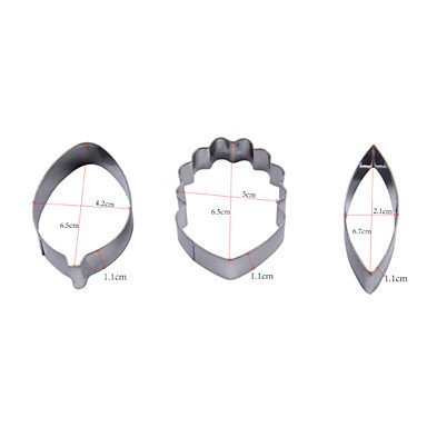 Sher FOUR-C Cymbidium Orchid Petal Flower Cutter, Cake Decorating Tools, Fondant Mold Cutter Cupcake Mold baking... N5