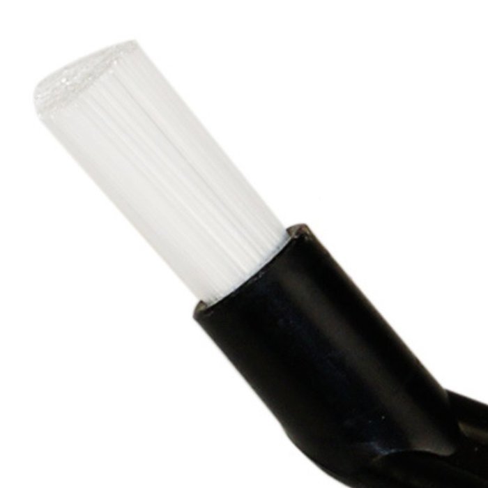 Coffee Machine Outlet Filter Net Angled Head Nylon Cleaning Brush Cleaner for Semi-automatic Espresso Coffee Maker... N11
