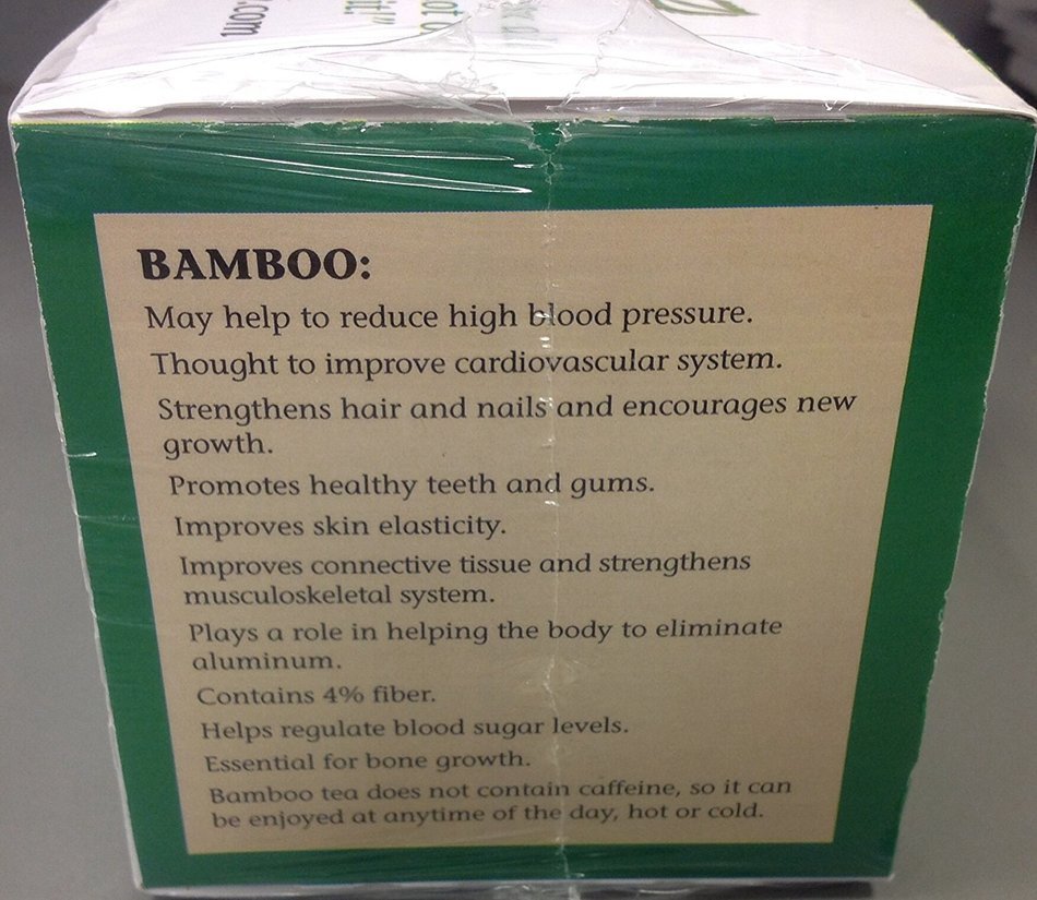 Organic Bamboo Leaf Tea in Kcups N2
