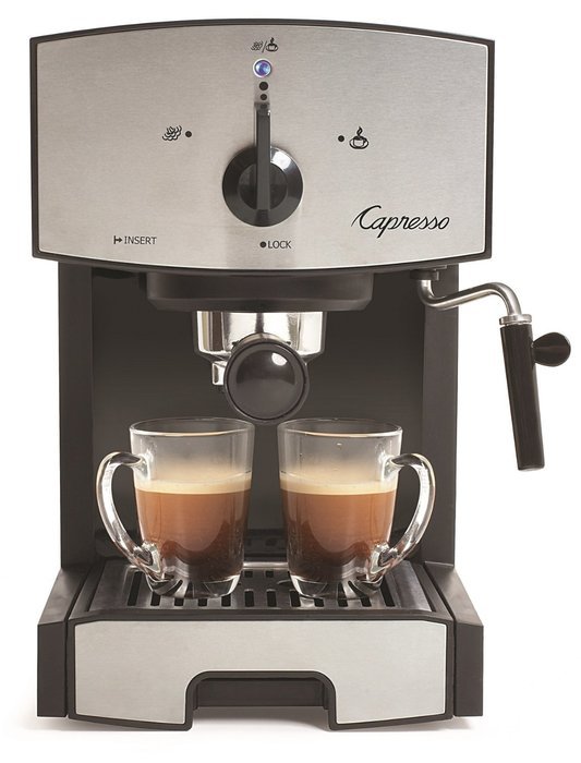 Capresso EC50 Stainless Steel Pump Espresso and Cappuccino Machine N2