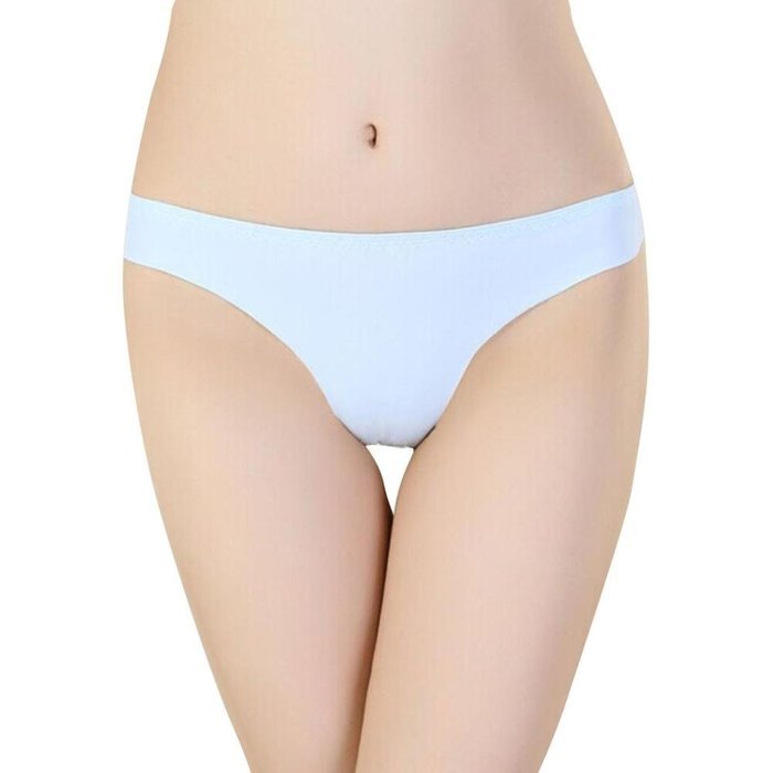 Underswear Laimeng, Hot Women Invisible Underwear Thong Cotton Spandex Gas Seamless Crotch (Purple) N27