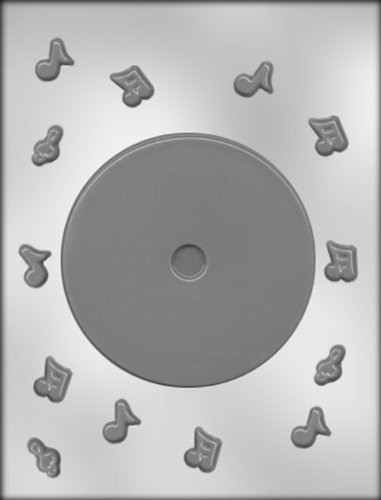 CK Products 4-5/8-Inch CD Chocolate Mold
