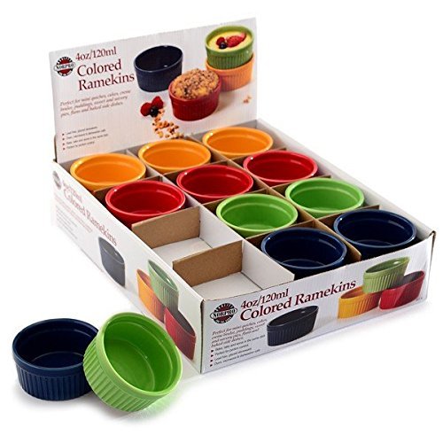 Norpro 4 Oz Ramekin - Sold Individually - Red Blue Green or Yellow N2
