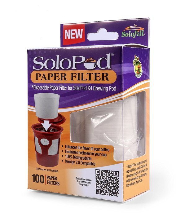 Disposable Paper Filter for SoloPod K4