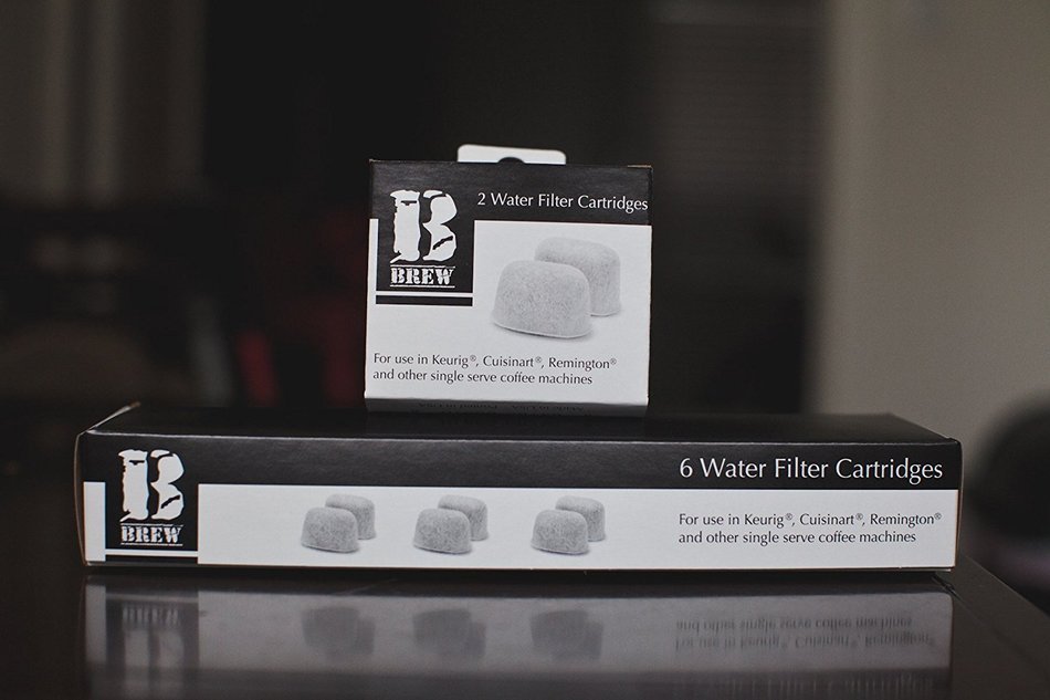 Water Filter Cartridges (2) for Keurig Machines By Brew Coffee Co.