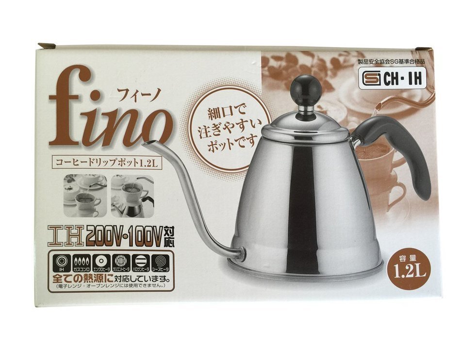 Hario V60 & Fino Coffee Products - 1.2 Liter Drip Coffee Pot, Porcelain Dripper, Spoon & 100 Filters All Sold... N7