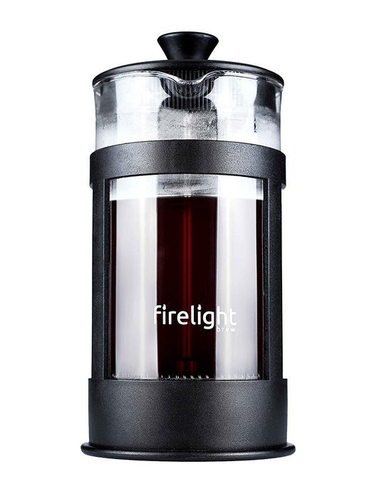 Firelight 8-cup French Press Coffee Maker, 34 oz. Black N2