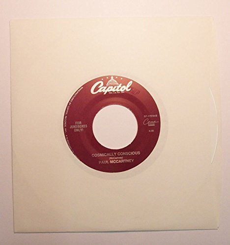 THE BEATLES WHITE VINYL PAUL MCCARTNEY "COSMICALLY CONCIOUS" JUKEBOX Record
