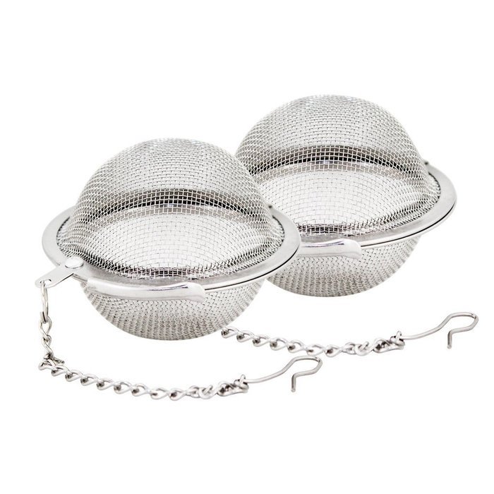Great Credentials 2 pcs Stainless Steel Mesh Tea Ball Tea Infuser Strainers Tea Strainer Filters Tea Interval...