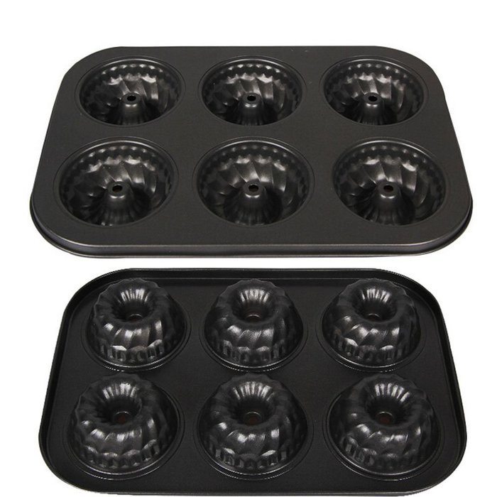 Donut Pan - 6 Cup Bake Doughnut & Bagel & Cake Maker N4