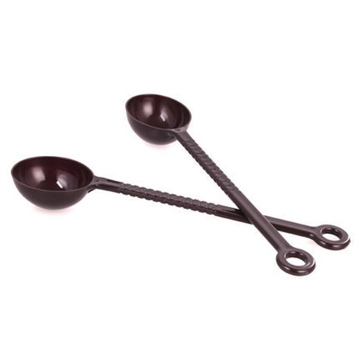 Lautechco&reg; 10pcs Household Standard 10g Measuring Coffee Beans Spoon Plastic Estimating Amount Of Beans Spoon... N4