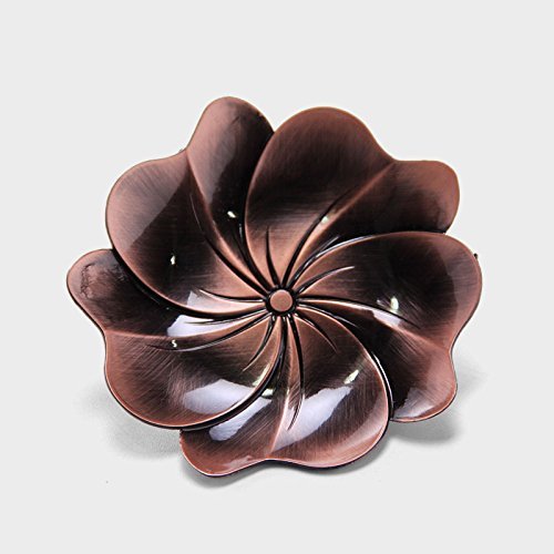 CCWY Large hand-carved hammer Tin coaster copper art coaster Cup pot holding saucer Taiwan tea zero allocation... N12