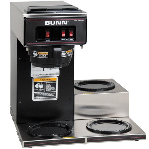 Commercial Coffee Brewer Pour Over, 3 Warmers
