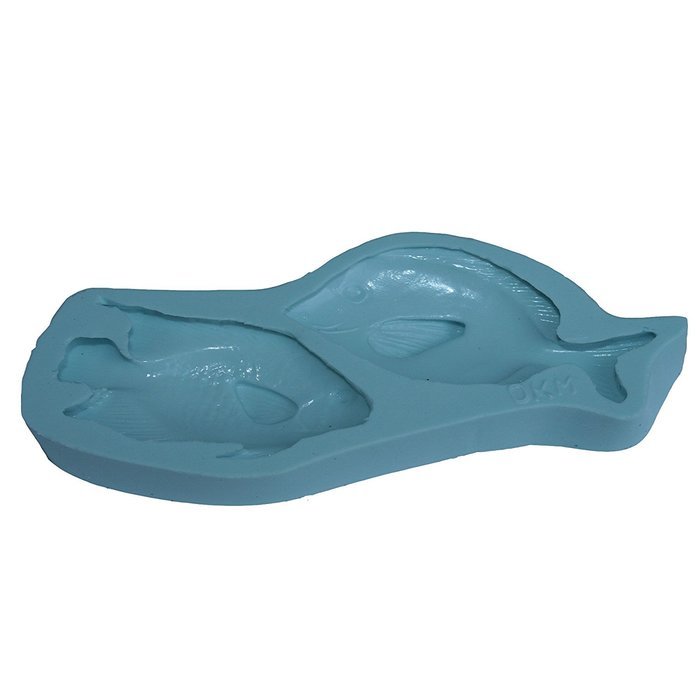 Silicone Mold Fish Cookware Non-stick Fondant Decorating M4689 By Ok Molds N2