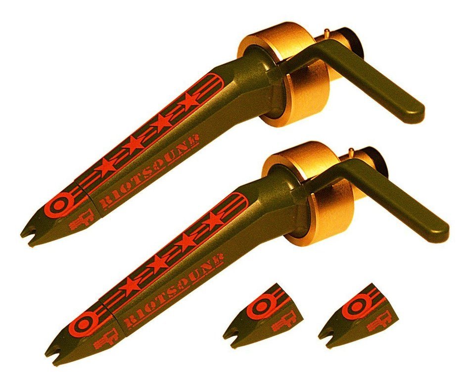 Ortofon Concorde DJ S RiotSound Battletec - Limited Edition - 2X DJ Cartridges - includes 2 additional styli