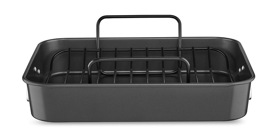 KitchenAid KitchenAid KBNSO16RP 16" Aluminized Steel Roaster with Rack - Nonstick N5
