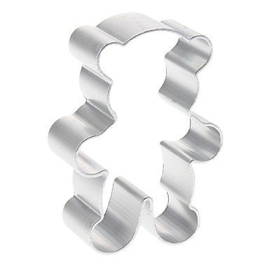 DENISECCA Cute Bear Shaped Aluminum Cookie Biscuit Cutter