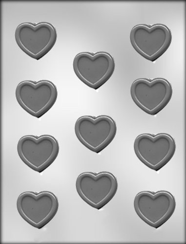 CK Products Heart with Border Chocolate Mold