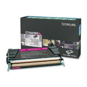 Lexmark - Magenta - Original - Toner Cartridge Lccp, Lrp - For C734dn, 734Dtn, 734Dw, 734N, 736Dn, 736Dtn, 736N...
