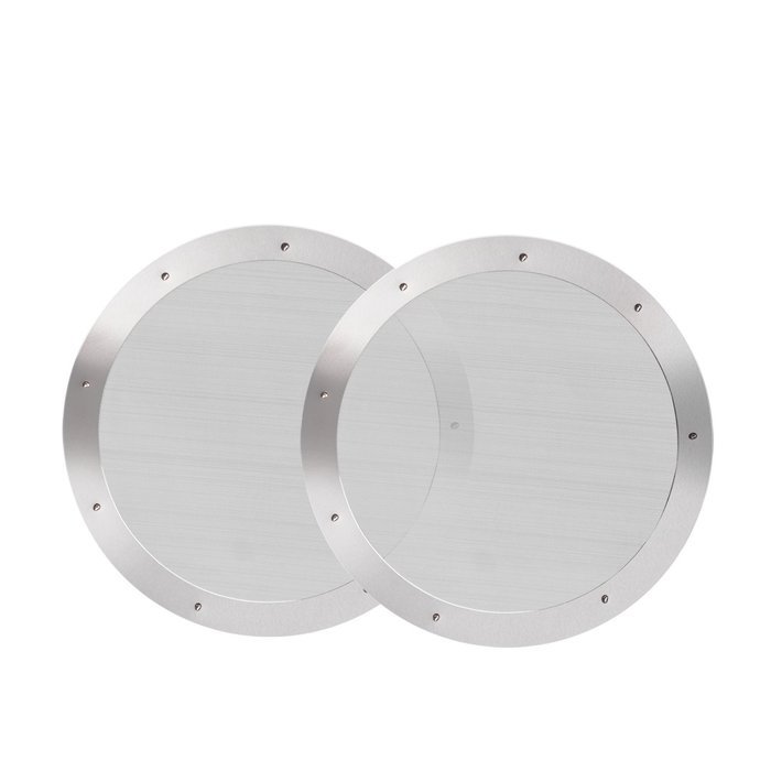 Nicelucky 2-Pack Reusable Stainless Steel Mesh Filters for AeroPress Coffee Makers &2 Pack Stainless Steel Disk...