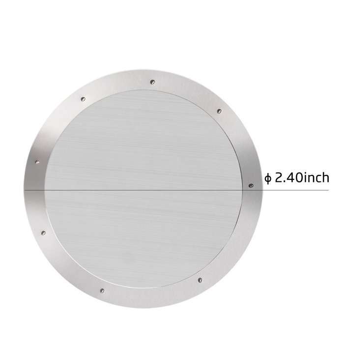 Nicelucky 2-Pack Reusable Stainless Steel Mesh Filters for AeroPress Coffee Makers &2 Pack Stainless Steel Disk... N2