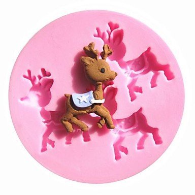 Y&XL&H Mini Christmas Sugar Fondant Cake&Chocolate Molds