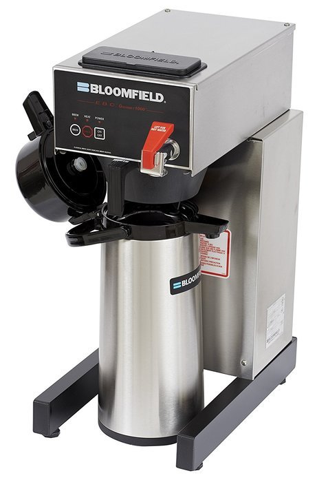 Bloomfield 1088AF E.B.C Electronic Airpot Brewer, Pour-Over Option, Faucet, 17" Depth, 10" Width, 21 1/2" Height