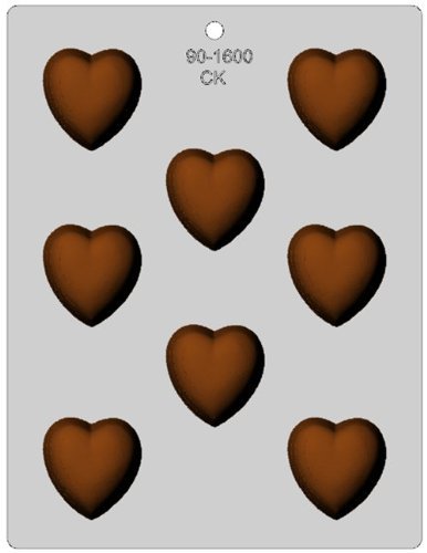 CK Products 1-3/4-Inch Deep Heart Chocolate Mold