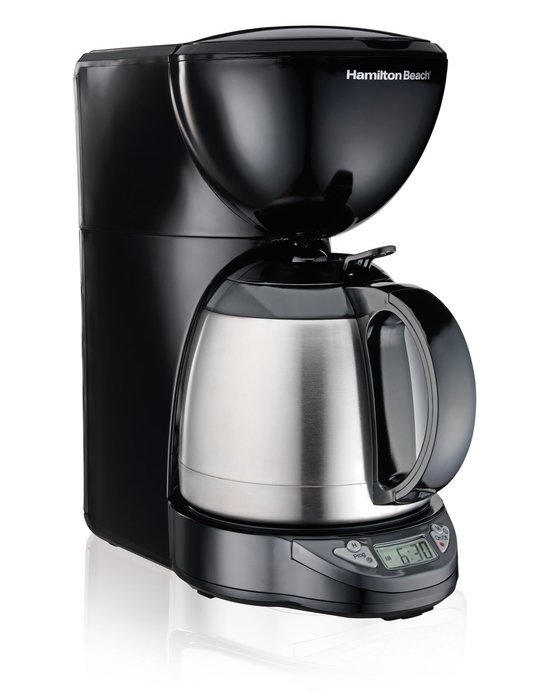 Hamilton Beach 10-Cup Coffee Maker, Programmable with Thermal Insulated Carafe (49854)