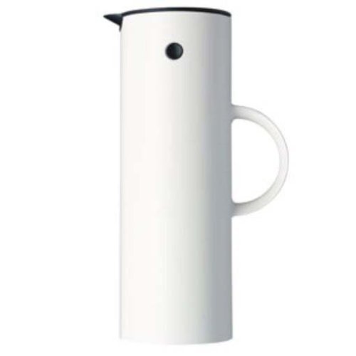 Stelton 1-Liter Vacuum Jug, White