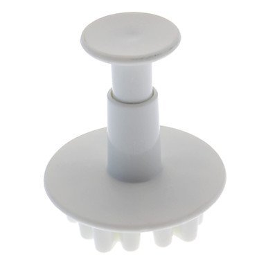 Sher Snowflake Shaped Cookie Cutter with Plunger (3pcs) N3