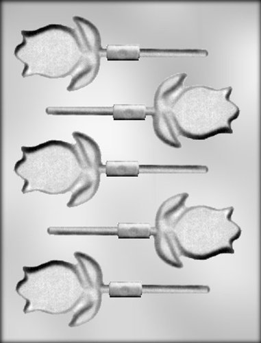 CK Products 2-1/2-Inch Tulip Sucker Chocolate Mold