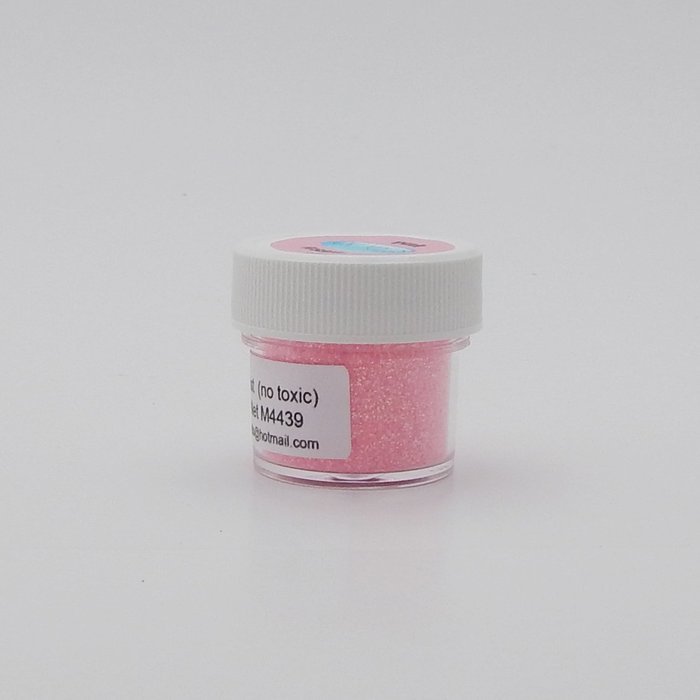 O.K Molds pink dust Glitter 8g Jars Cake Cupcake Candy Decorations M4439
