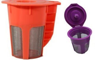 ValueCafe Brand Deluxe ValueCafe Pack for Keurig 2.0! Carafe + Single-cup filter Fits K200/K250, K300/K350, K400...