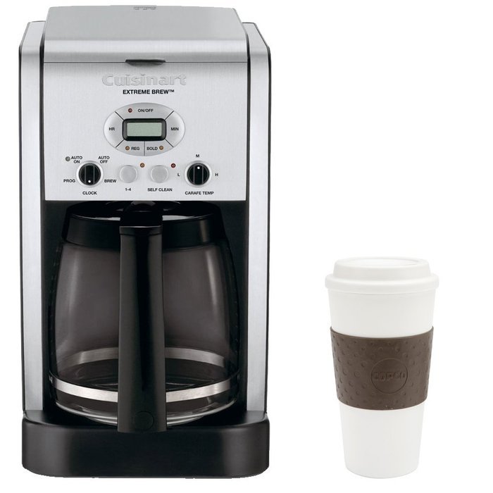 Cuisinart DCC-2650 - Brew Central 12-Cup Programmable Coffeemaker w/ Copco Eco-First Acadia 16oz. Reusable To...