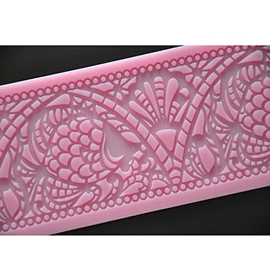 Y&XL&H Sweet Lace Mat Silicone Mold for Fondant Decorating Tools N4