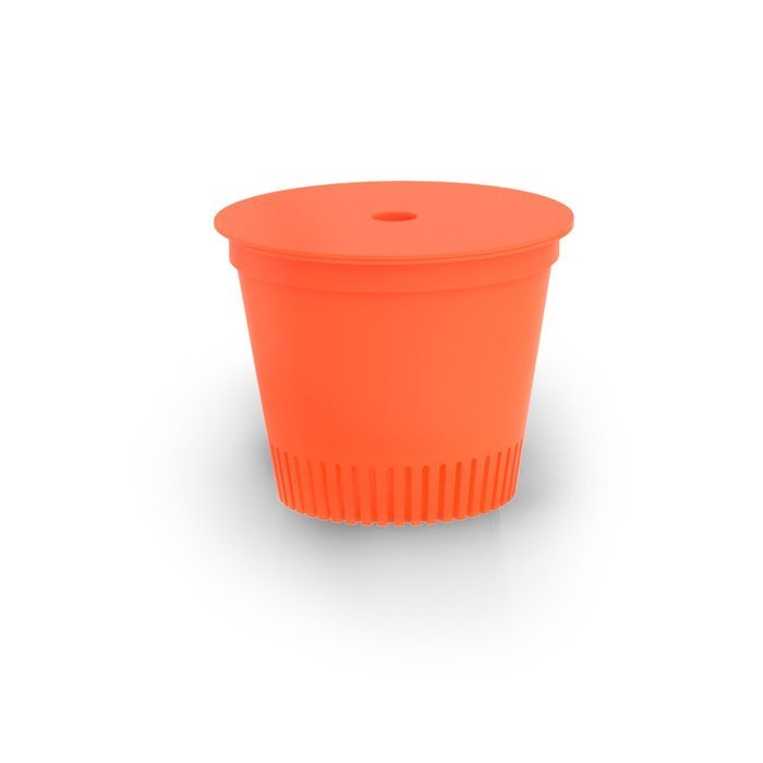 Mind Reader "Wiz" Disposable Single Serve Coffee Pods (Pack of 30) 2.0 Compatible, Orange N4