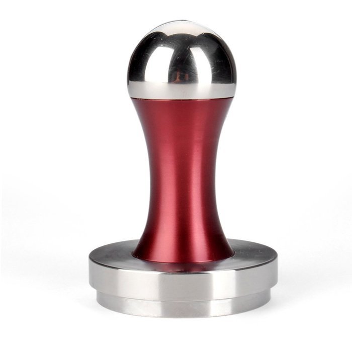 Flexzion Coffee Tamper Machine 51mm Diameter Stainless Steel Flat Base Grip Handle Barista Espresso Bean Press... N15