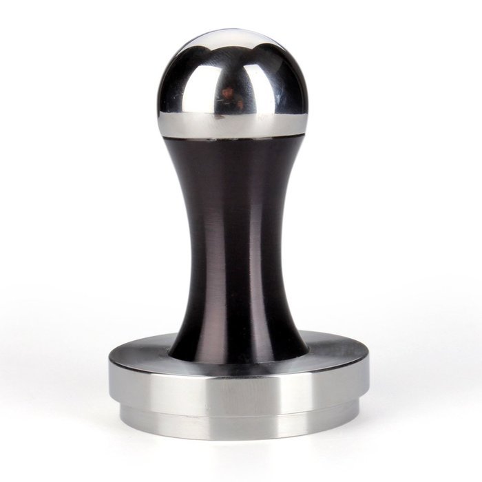 Flexzion Coffee Tamper Machine 51mm Diameter Stainless Steel Flat Base Grip Handle Barista Espresso Bean Press... N16