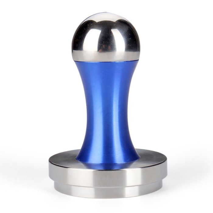 Flexzion Coffee Tamper Machine 51mm Diameter Stainless Steel Flat Base Grip Handle Barista Espresso Bean Press... N17