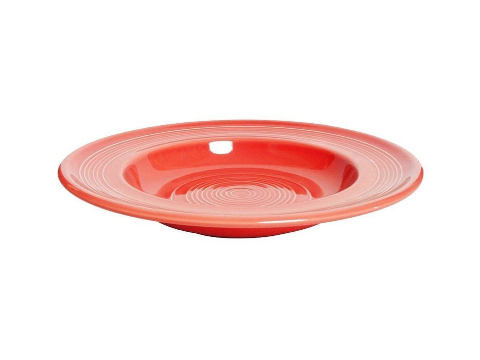 Tuxton Home Concentrix Bowl (Set of 4), 13 oz, Cayenne Red; Restaurant Grade Nonporous Virtrified China; Thermal... N68