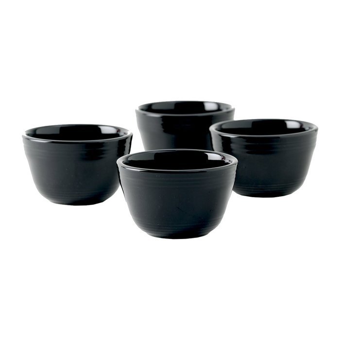 Tuxton Home Concentrix Bowl (Set of 4), 13 oz, Cayenne Red; Restaurant Grade Nonporous Virtrified China; Thermal... N69