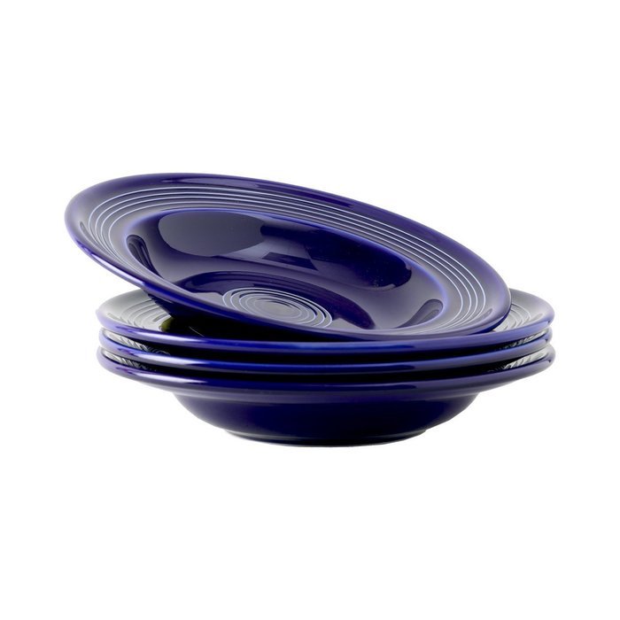 Tuxton Home Concentrix Bowl (Set of 4), 13 oz, Cayenne Red; Restaurant Grade Nonporous Virtrified China; Thermal... N74