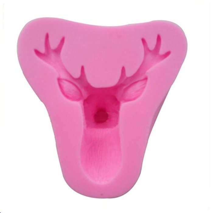 WYD The Deer Fondant Silicone Mold,Handmade Soap Mold,Cake Mold Decorating