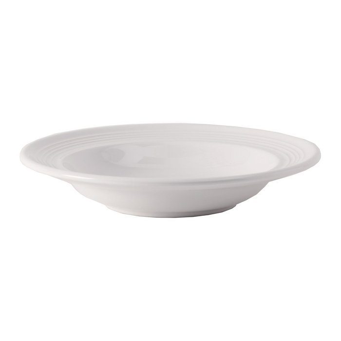 Tuxton Home Concentrix Bowl (Set of 4), 13 oz, Cayenne Red; Restaurant Grade Nonporous Virtrified China; Thermal... N75