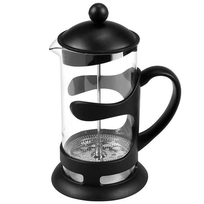 Homdox French Press Glass and PP Plastic Coffee Maker, 8 Coffee Cups (1 Liter), 34oz N13