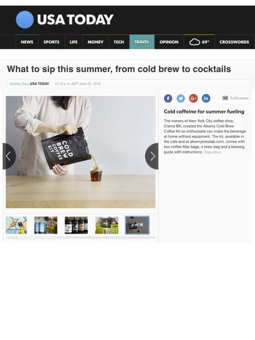 Cold Brew Coffee Kit N5