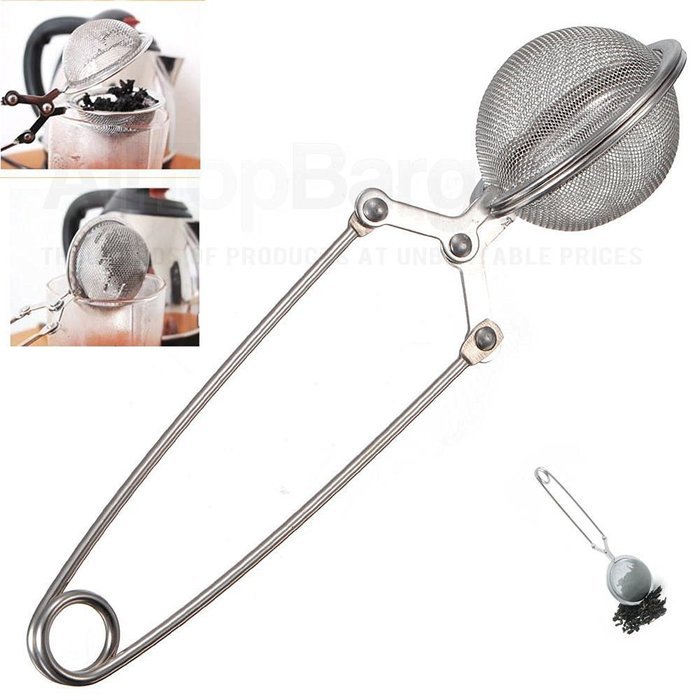 Sino Banyan Long-Handled Tea Strainer,Dishwasher Safe N2