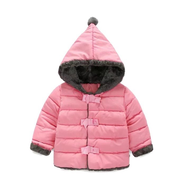 Snowsuit ,BeautyVan Baby Infant Girls Winter Warm Hooded Coat Cloak Jacket Snowsuit Thick Clothes (5T, Pink) N2